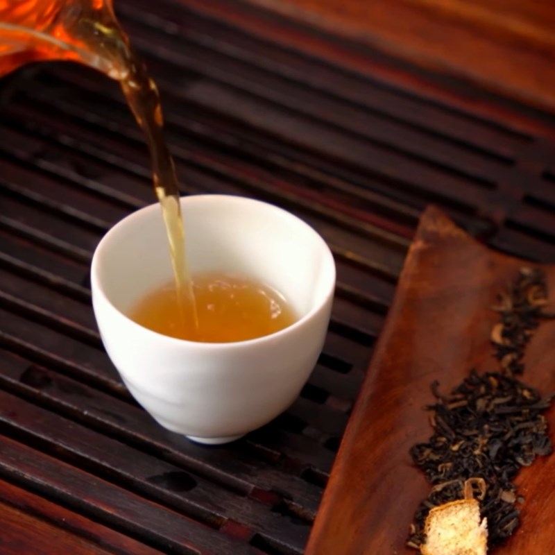 Bước 5 Thành phẩm Trà phổ nhĩ