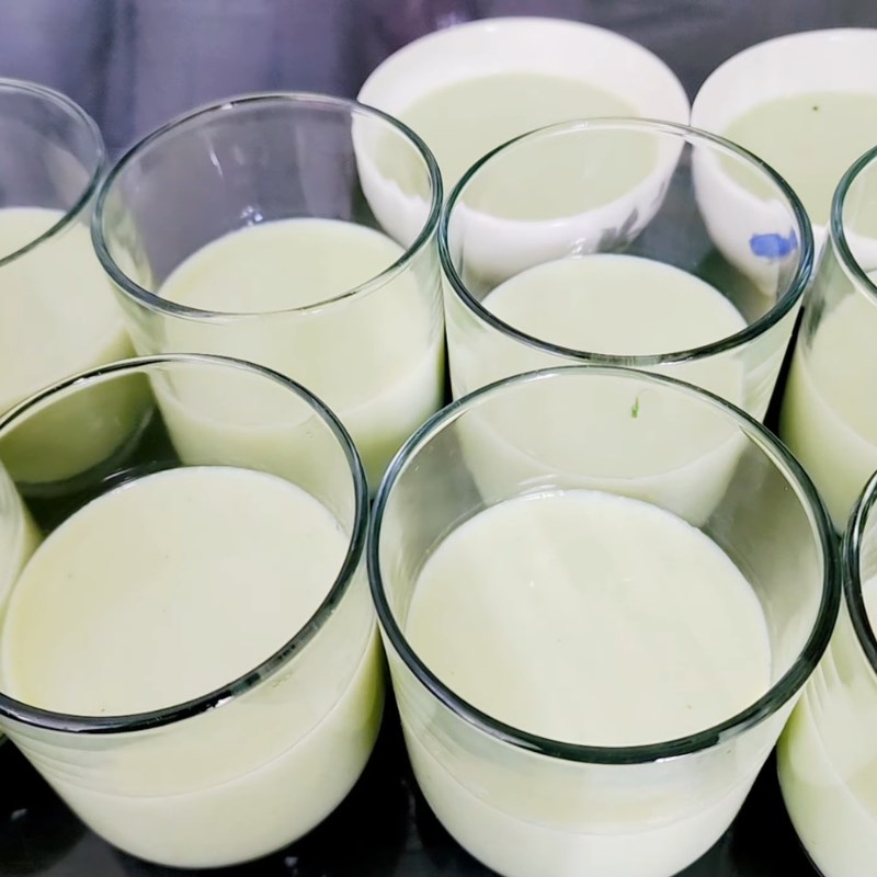 Bước 6 Thành phẩm Tàu hũ Singapore lá dứa