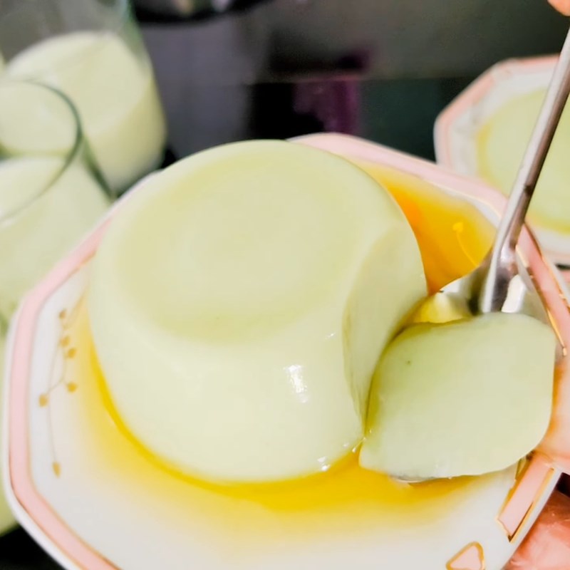 Bước 6 Thành phẩm Tàu hũ Singapore lá dứa