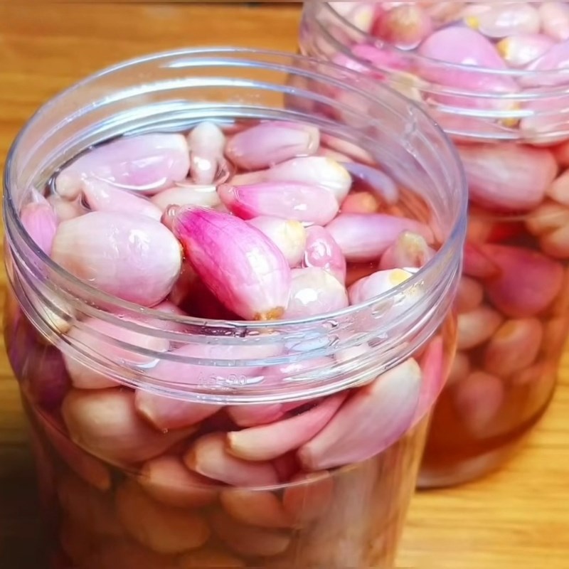 Bước 5 Thành phẩm Hành tím ngâm chua ngọt
