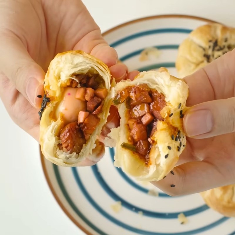 Bước 6 Thành phẩm Bánh xíu páo Nam Định