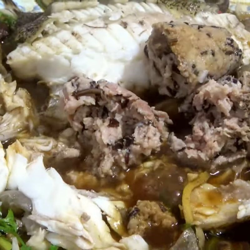 Bước 6 Thành phẩm cá bống mú hấp hồng kông