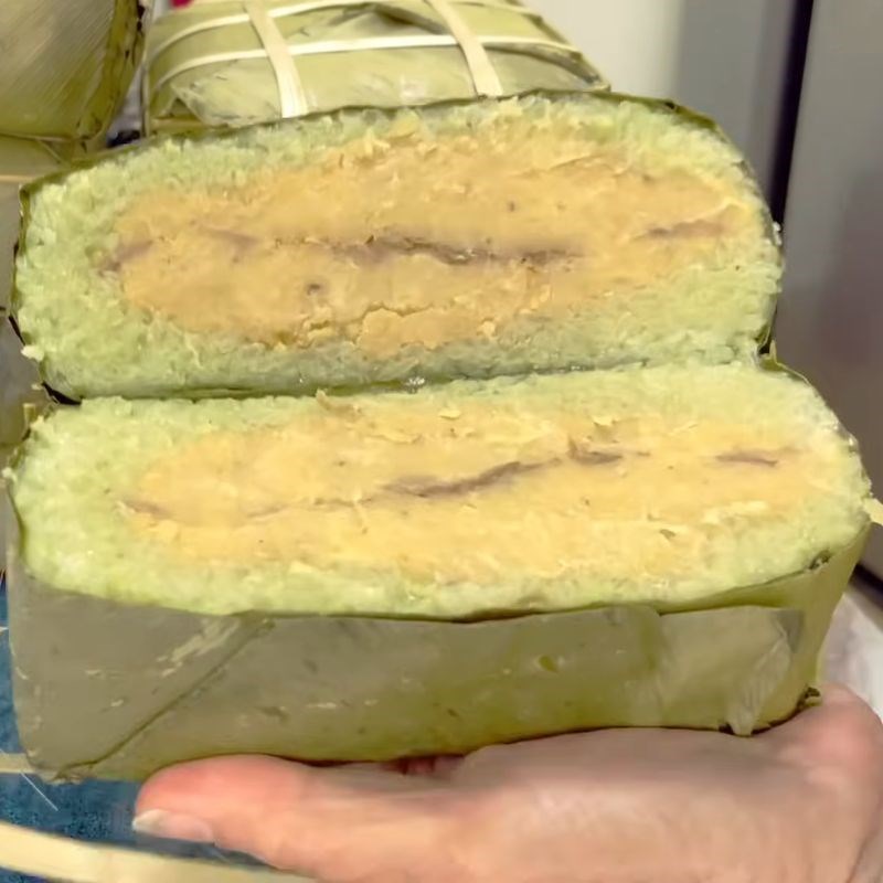 Bước 8 Thành phẩm bánh chưng xanh bằng lá riềng