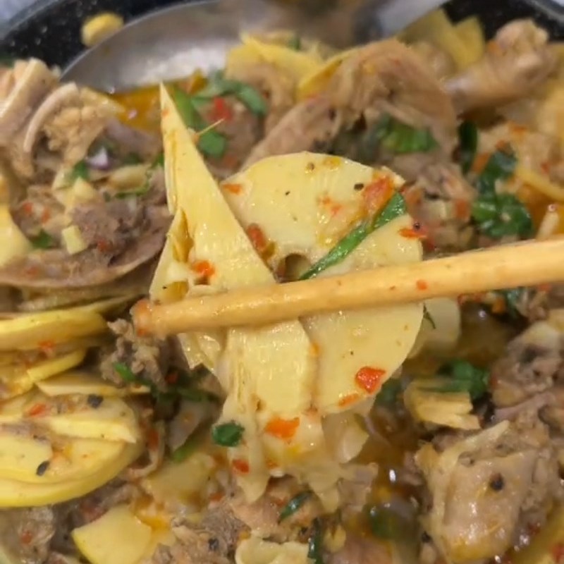 Bước 4 Thành phẩm Vịt kho măng