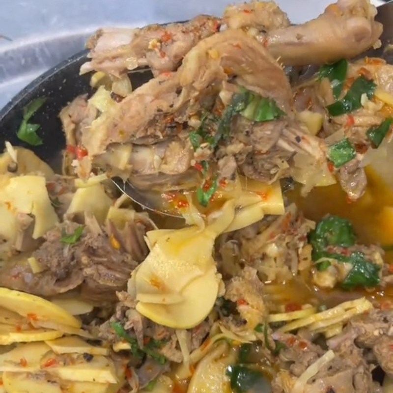 Bước 4 Thành phẩm Vịt kho măng