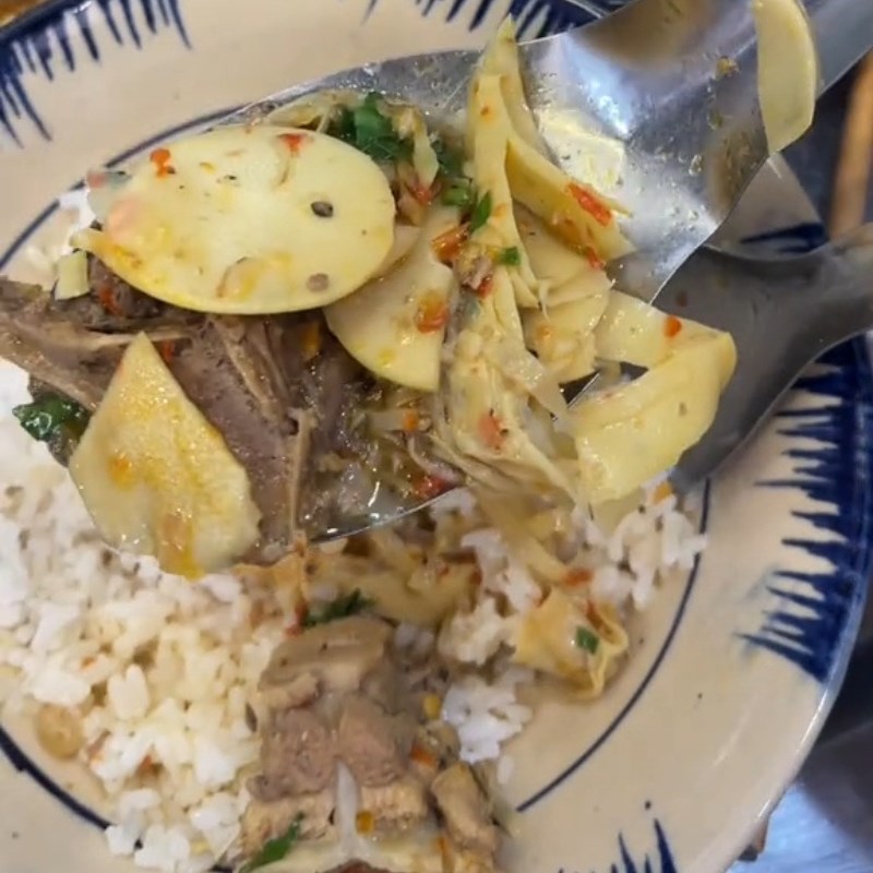 Bước 4 Thành phẩm Vịt kho măng