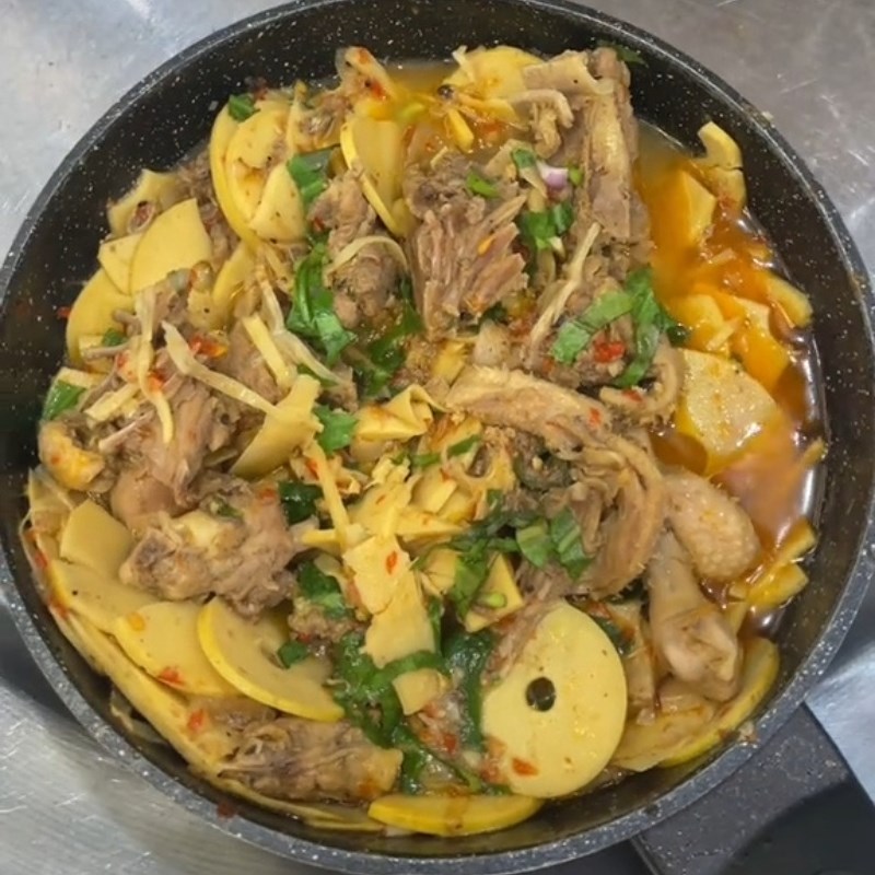 Bước 4 Thành phẩm Vịt kho măng