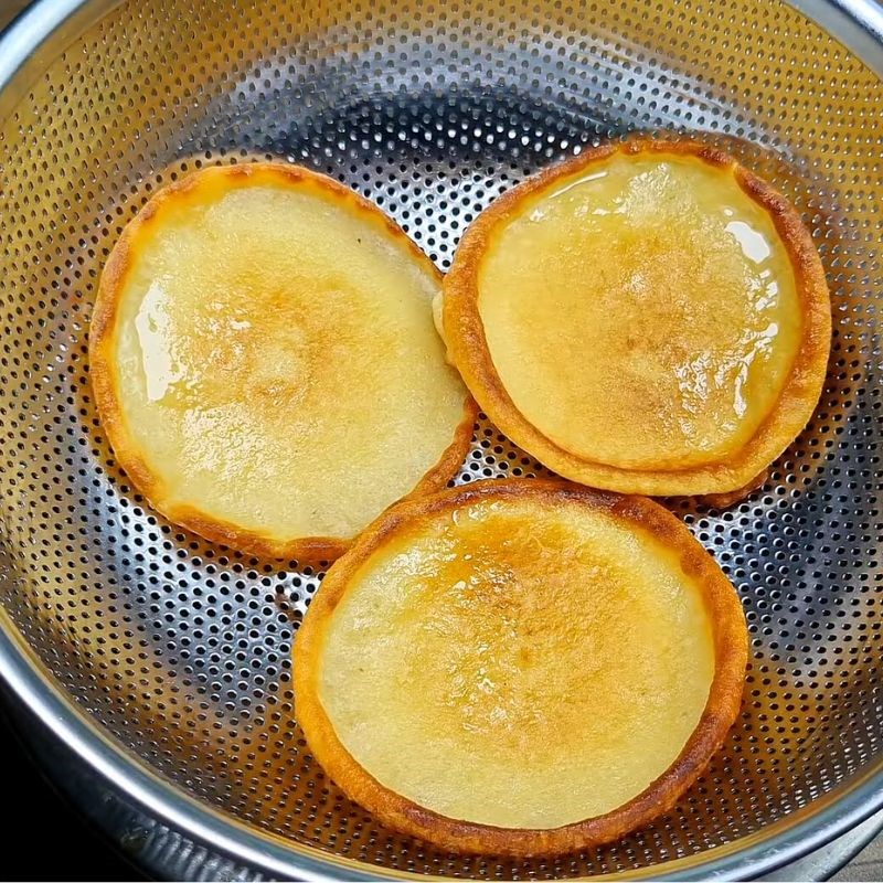 Bước 4 Thành phẩm Bánh rán bằng bột mì