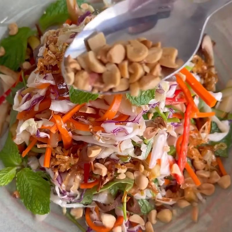 Bước 7 Thành phẩm gỏi chay thập cẩm