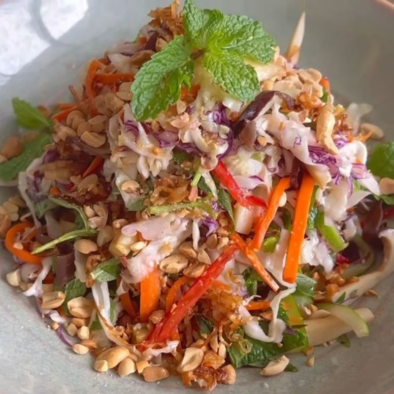 Bước 7 Thành phẩm gỏi chay thập cẩm