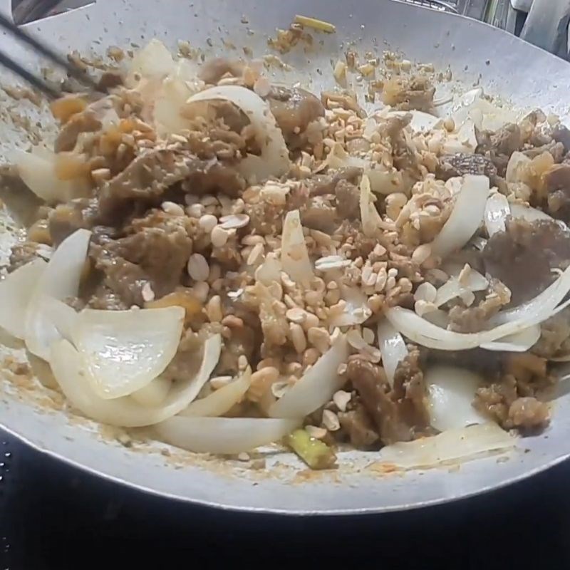 Bước 4 Thành phẩm Bê xào lăn