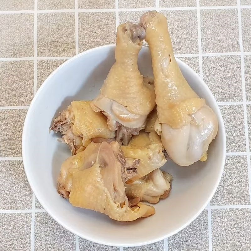 Bước 6 Thành phẩm Gà tần thuốc bắc