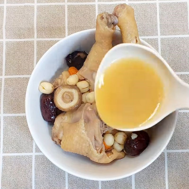 Bước 6 Thành phẩm Gà tần thuốc bắc