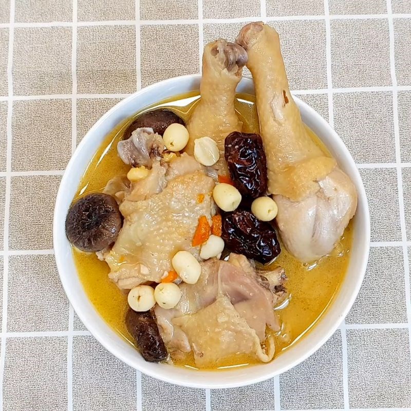 Bước 6 Thành phẩm Gà tần thuốc bắc