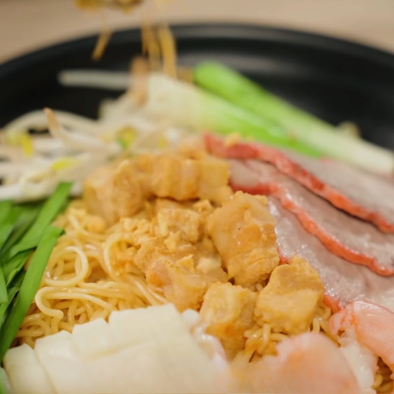 Bước 4 Thành phẩm Sốt trộn mì khô