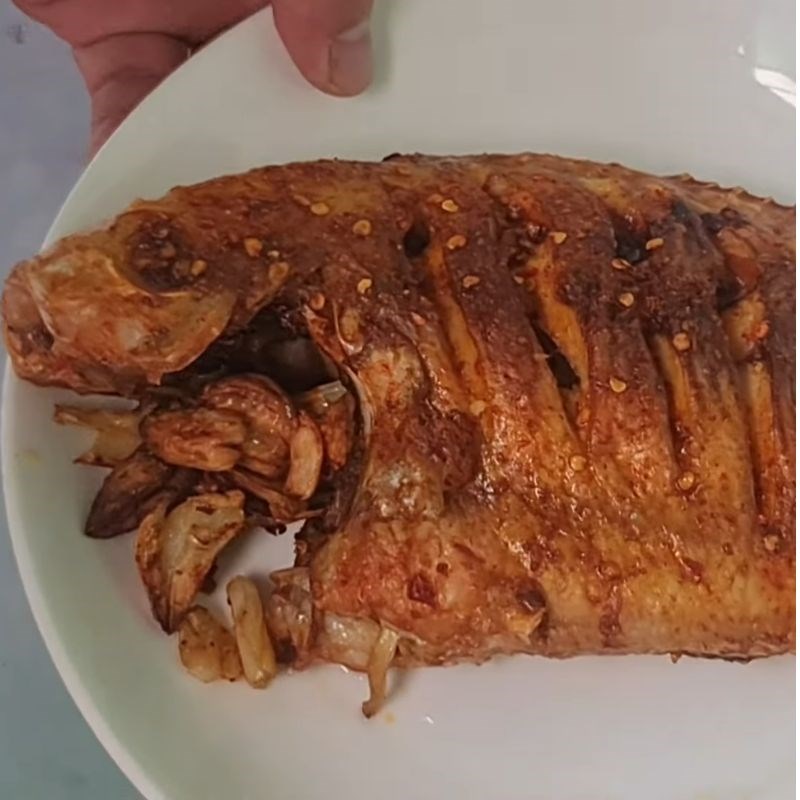 Bước 7 Thành phẩm cá diêu hồng nướng nồi chiên không dầu