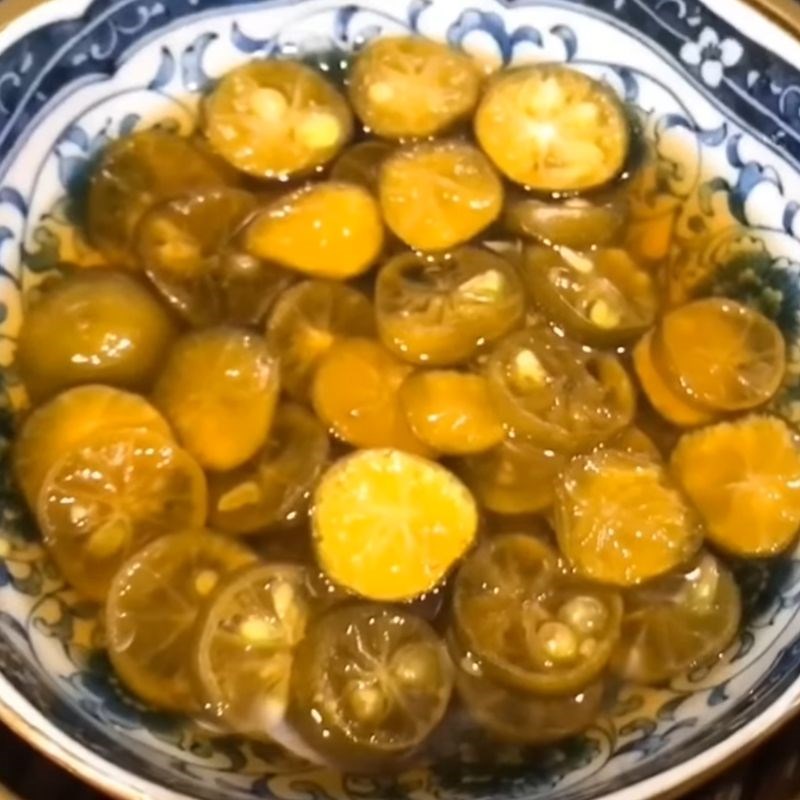 Bước 3 Thành phẩm và bảo quản Quất hấp mật ong