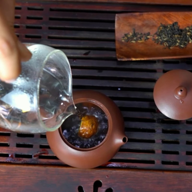 Bước 4 Thưởng thức và các nước trà sau Trà phổ nhĩ