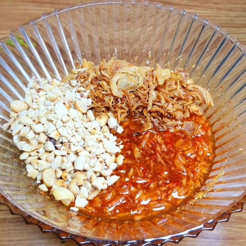 Bước 7 Trộn đều và hoàn thiện món ăn Sốt tắc chấm bánh tráng