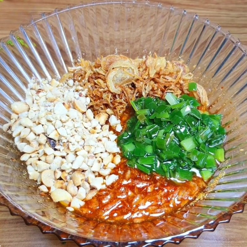 Bước 7 Trộn đều và hoàn thiện món ăn Sốt tắc chấm bánh tráng