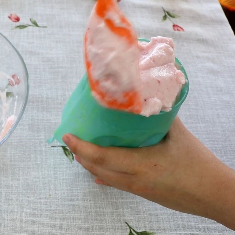 Bước 3 Trộn hỗn hợp và tạo hình bánh sữa chua khô sữa chua khô