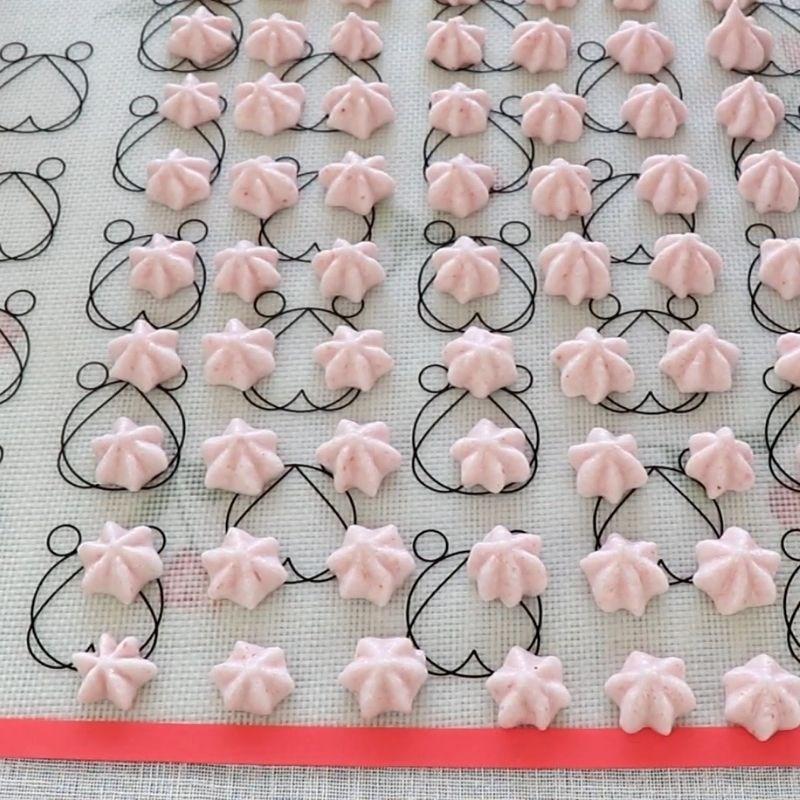 Bước 3 Trộn hỗn hợp và tạo hình bánh sữa chua khô sữa chua khô