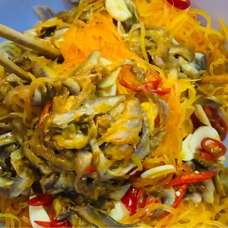 Bước 3 Trộn mắm cá linh đậm đà Mắm đu đủ cá linh