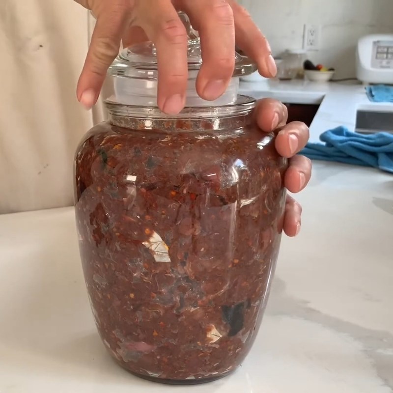 Bước 3 Ủ mắm ruột cá ngừ Mắm ruột