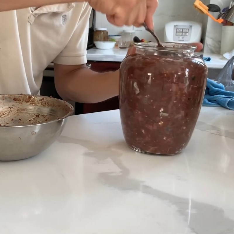 Bước 3 Ủ mắm ruột cá ngừ Mắm ruột