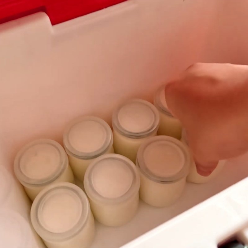 Bước 5 Ủ sữa chua bằng thùng đá Ủ sữa chua bằng thùng đá