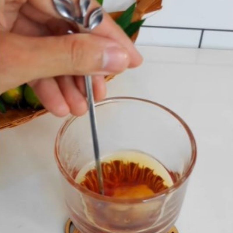 Bước 1 Ủ trà đào Cozy túi lọc Trà đào Cozy túi lọc