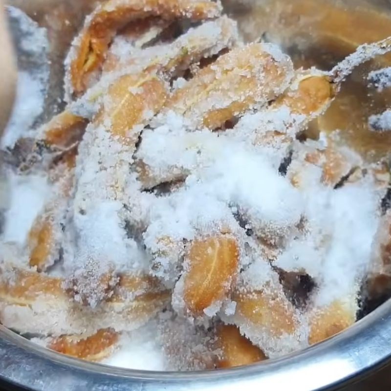 Bước 2 Ướp đường cho mứt me ngào đường Mứt me ngào đường