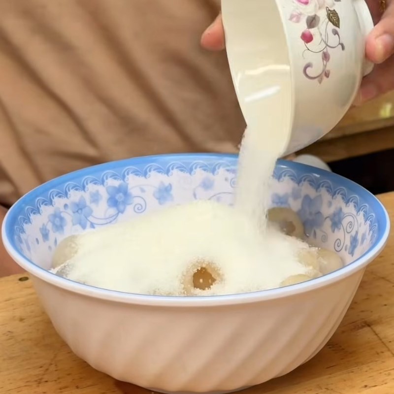 Bước 4 Ướp đường và sên mứt cà pháo Mứt cà pháo