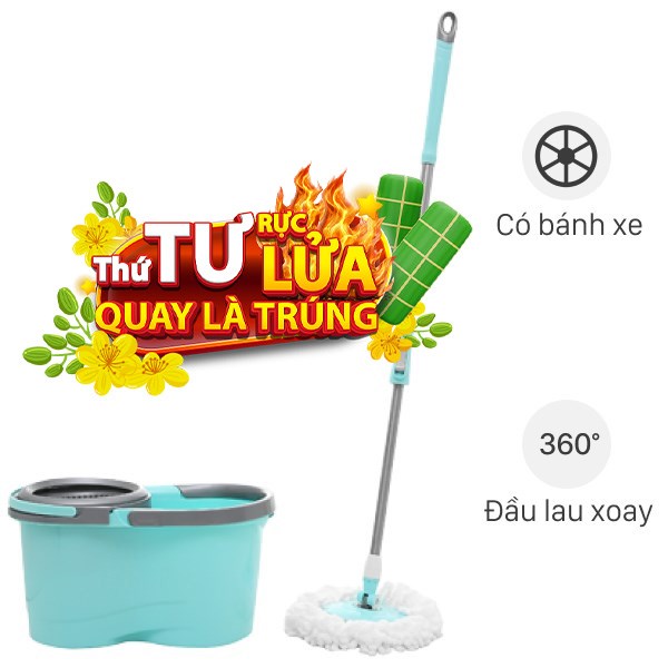 Bộ lau nhà 360 Hommy MH-X2