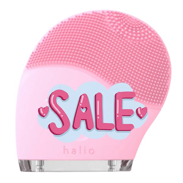 Máy rửa mặt và massage Halio Baby Pink