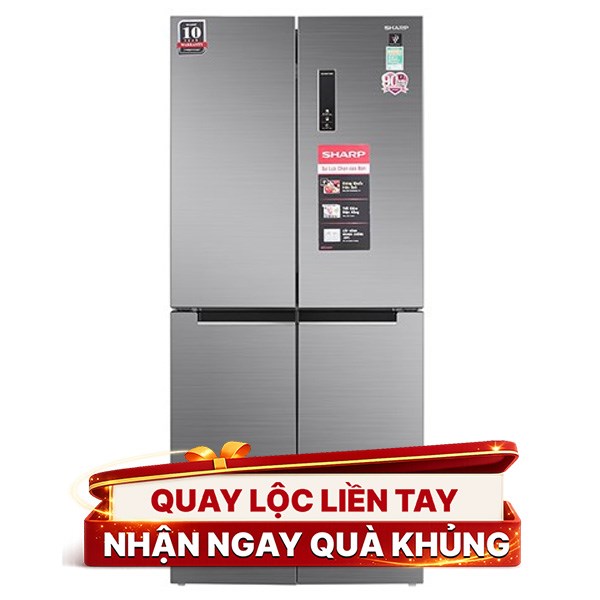 Sharp Inverter 401 lít SJ-FXP480V-SL