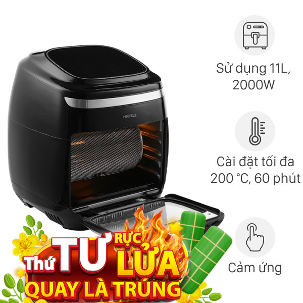 Lò chiên không dầu Hafele 11 lít AF-602A (535.43.711)