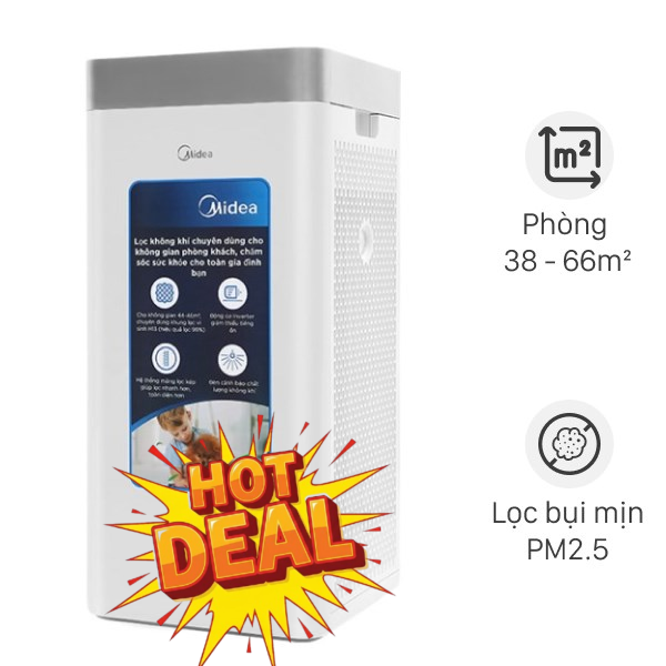 Máy lọc không khí Midea MAP-550GJA32 38W