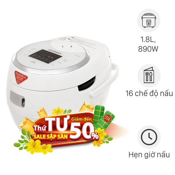 Nồi cơm điện tử Cuckoo 1.8 lít CR-1020F