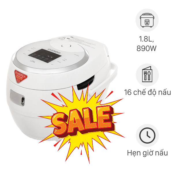 Nồi cơm điện tử Cuckoo 1.8 lít CR-1020F
