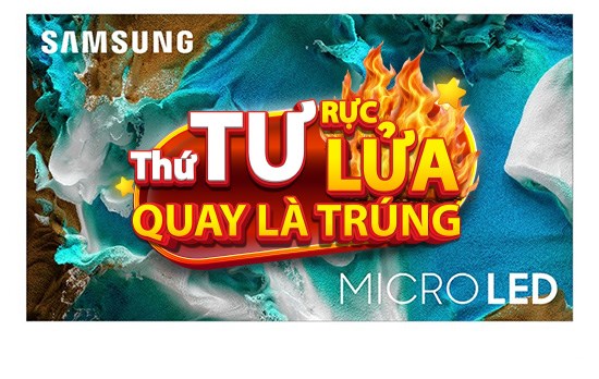 Smart Tivi The Wall Micro LED Samsung AI 4K 99 inch MNA99MS1A