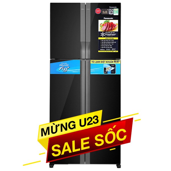 Panasonic Inverter 550 lít NR-DZ601VGKV