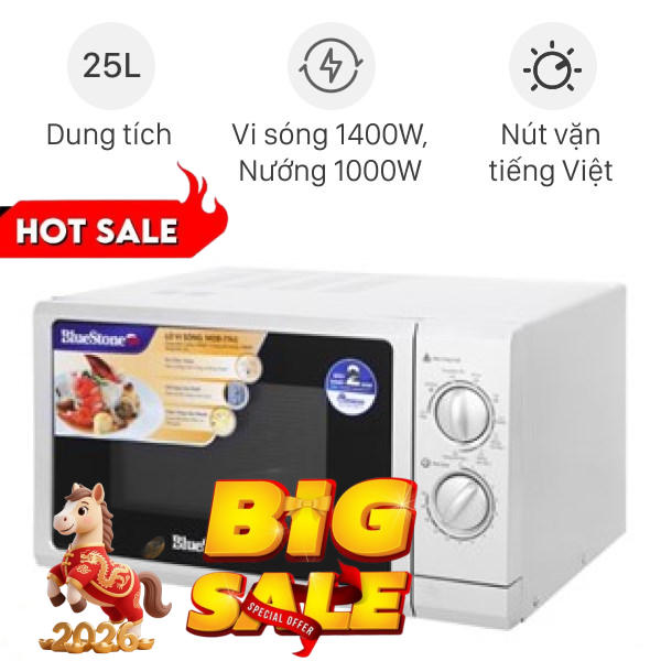 Lò vi sóng có nướng BlueStone MOB-7741