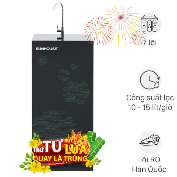 Máy lọc nước RO Sunhouse SHA8866K