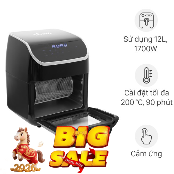 Lò chiên không dầu Ferroli 12 lít FAF-12D