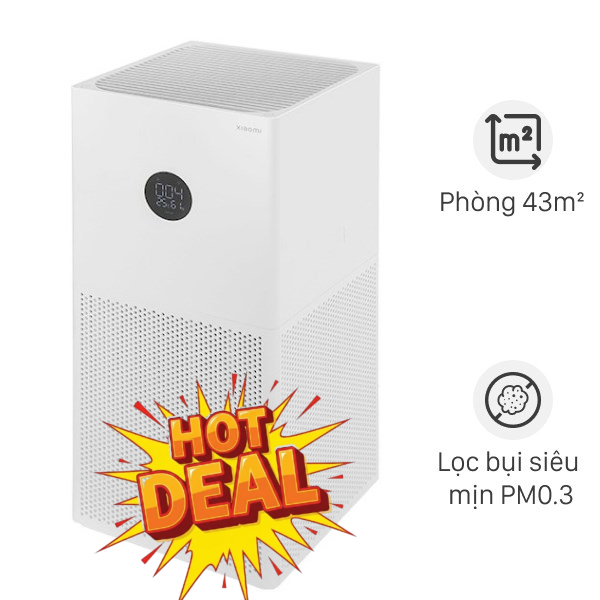 Máy lọc không khí Xiaomi Smart Air Purifier 4 lite EU (BHR5274GL) 33W