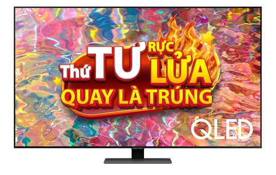 Smart Tivi QLED Samsung AI 4K 55 inch QA55Q80B