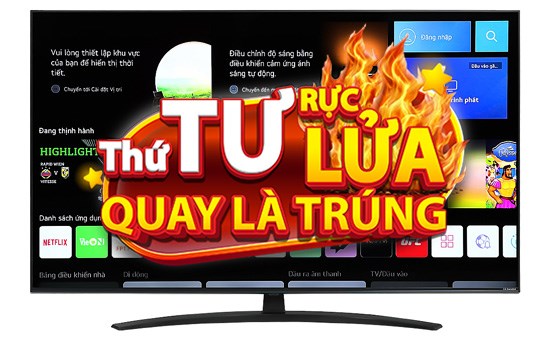 Smart Tivi NanoCell LG 4K 55 inch 55NANO76SQA
