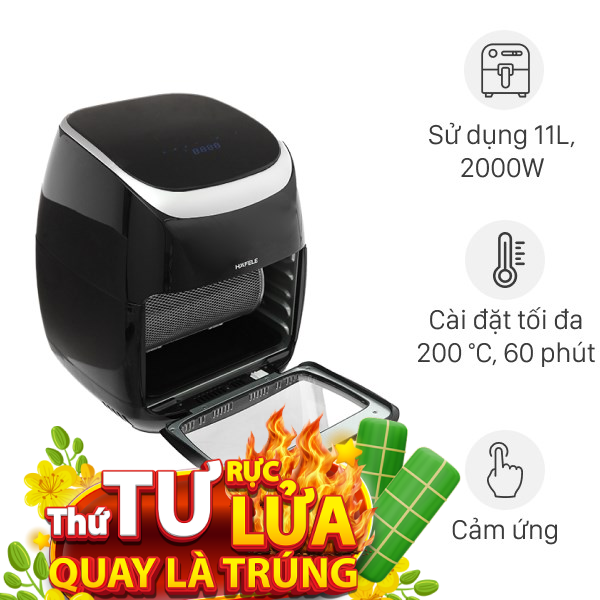 Lò chiên không dầu Hafele 11 lít HS-AF1102B (535.43.715)
