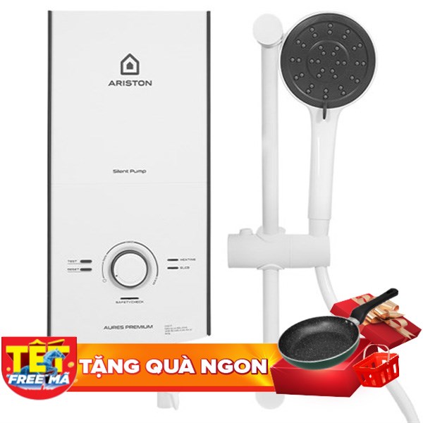 Máy nước nóng trực tiếp Ariston AURES PREMIUM 4.5P PEARL
